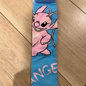 Disney Lilo & Stitch Character 6-Pair Crew Socks Set